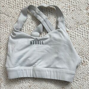 NOBULL Women's Gray Sports Bra
